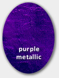 Purple metallic leather