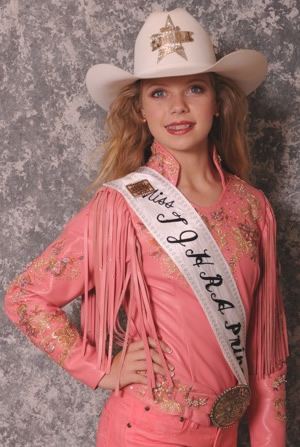 Aubrie Fields, Texas Junior High Rodeo Assn. Princess 2013