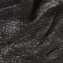 Crushed Black Lambskin Leather
