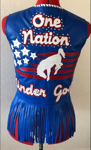 One Nation Vest by Melloworks Designs