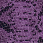 Purple Python Swatch: python is available to match any of our solid colors of lambskin.