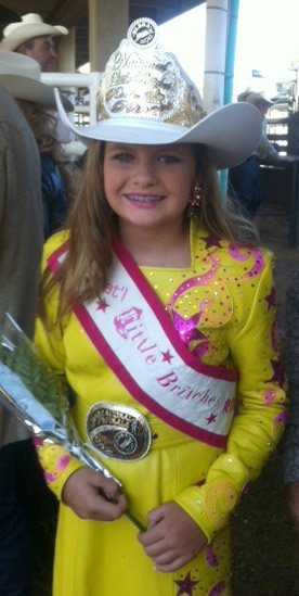 Shelbie Rice, National Little Britches Princess 2012